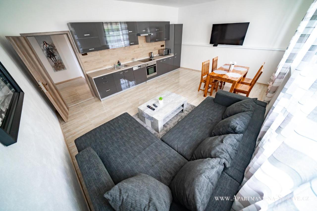 Apartmany Na Sumave Stachy ภายนอก รูปภาพ