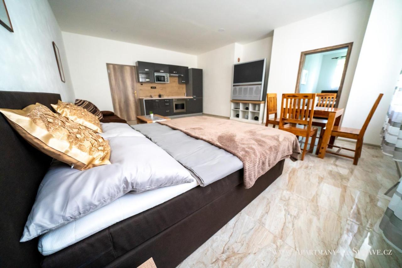 Apartmany Na Sumave Stachy ภายนอก รูปภาพ