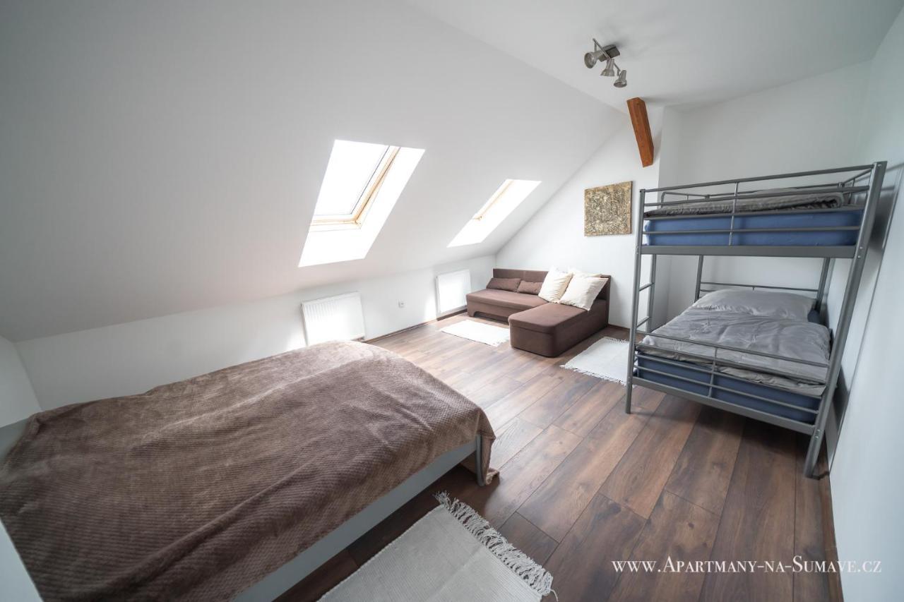 Apartmany Na Sumave Stachy ภายนอก รูปภาพ
