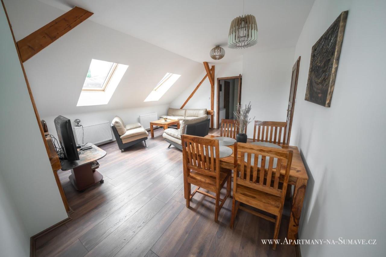 Apartmany Na Sumave Stachy ภายนอก รูปภาพ